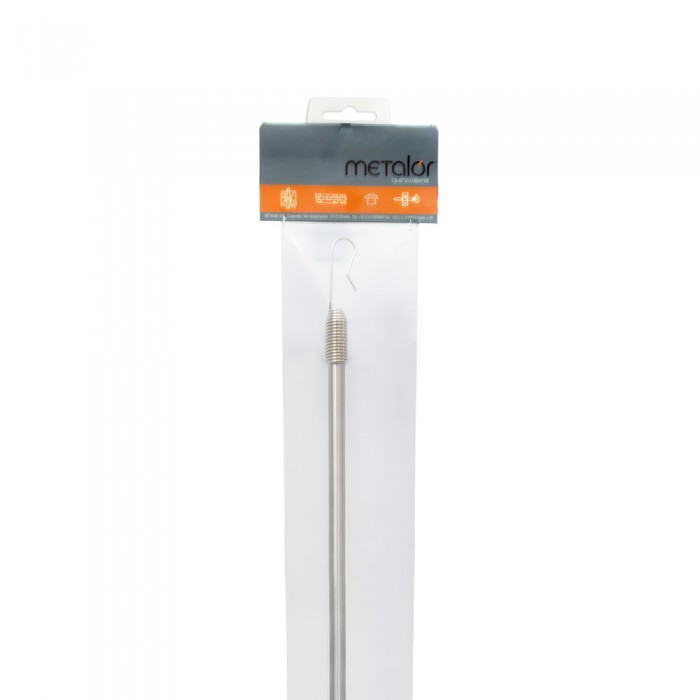Οδηγός Κουρτίνας Ανοξείδωτος L.120cm Inox Ματ Metalor 777-S120