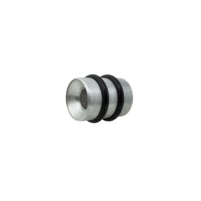 Στήριγμα Ραφιού Αλουμινίου Ø12 x 16mm Αλουμίνιο Metalor 900-8000