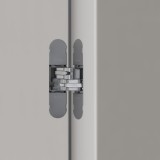 Μεντεσές Κρυφός 3d Ρυθμιζόμενος 100x22mm Νίκελ Metalor IVCM-440