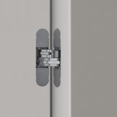 Μεντεσές Κρυφός 3d Ρυθμιζόμενος 100x22mm Νίκελ Metalor IVCM-440