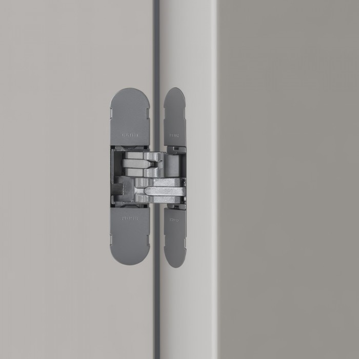 Μεντεσές Κρυφός 3d Ρυθμιζόμενος 100x22mm Νίκελ Metalor IVCM-440