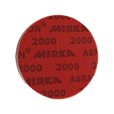 Γυαλόχαρτο με Αφρό για Υγρά Τριβή P2000 HOOKIT 77mm Mirka ABRALON 8A20302095
