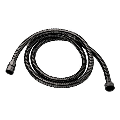  Σπιράλ Ντουζ Inox 150cm AISI316 Inox PVD Black Brushed La Torre Elle N37-411