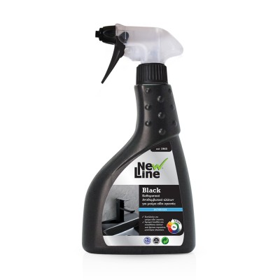 Καθαριστικό Aντιθαμβωτικό αλάτων για μαύρα είδη υγιεινής 500ml NewLine Black 90947