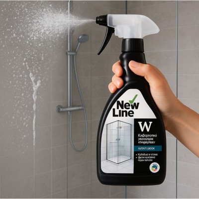 Καθαριστικό καμπίνας μπάνιου 800ml NewLine W 90941