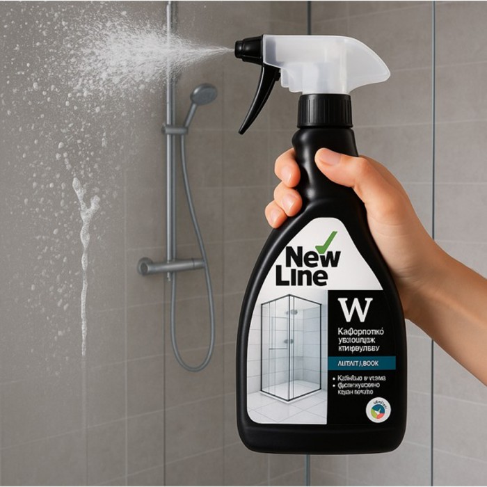 Καθαριστικό καμπίνας μπάνιου 800ml NewLine W 90941