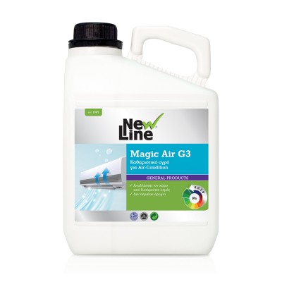 Βιοδιασπώμενο καθαριστικό air condition 3lt NewLine Magic Air G-3 90107