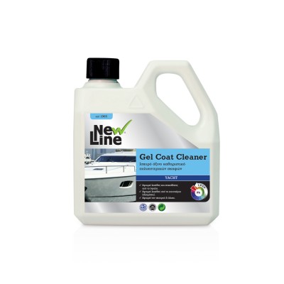 Ισχυρό όξινο καθαριστικό πολυεστερικών σκαφών 1lt NewLine Gel Coat Cleaner 90661