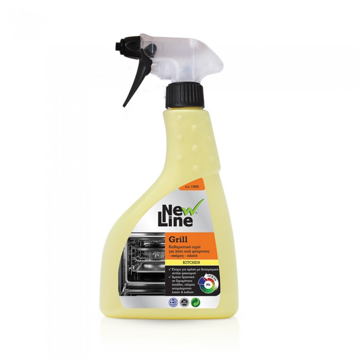 Καθαριστικό υγρό για Λίπη από φούρνους Σχάρες και Πλατό 500ml NEW LINE GRILL 90181