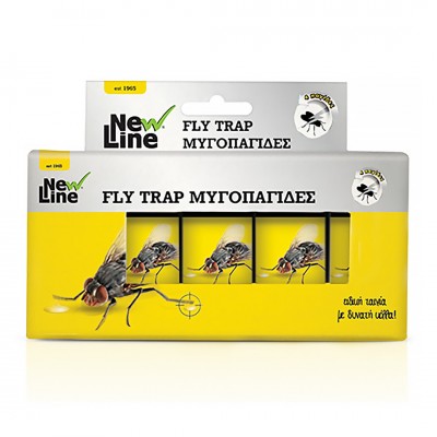 Μυγοπαγίδες με Kόλλα Fly Trap NewLine 99400