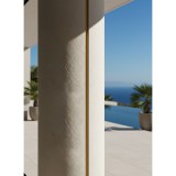 Πάνελ Εύκαμπτης Πέτρας 600×1200mm NewPlan Slate Beige White 101020