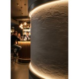 Πάνελ Εύκαμπτης Πέτρας 600×1200mm NewPlan Slate Medium Grey 101050