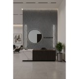 Πάνελ Εύκαμπτης Πέτρας 600×1200mm NewPlan Rough Granite Pure White 108050