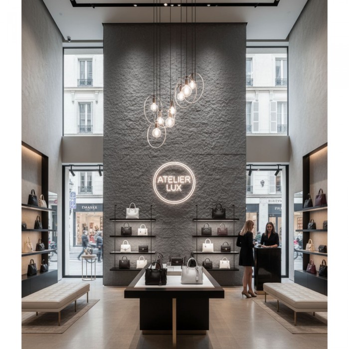 Πάνελ Εύκαμπτης Πέτρας 600×1200mm NewPlan Rough Granite Pure White 108050