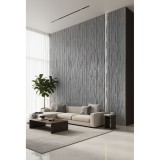 Πάνελ Εύκαμπτης Πέτρας 600×1200mm NewPlan Muretto Stone Light Grey 111040