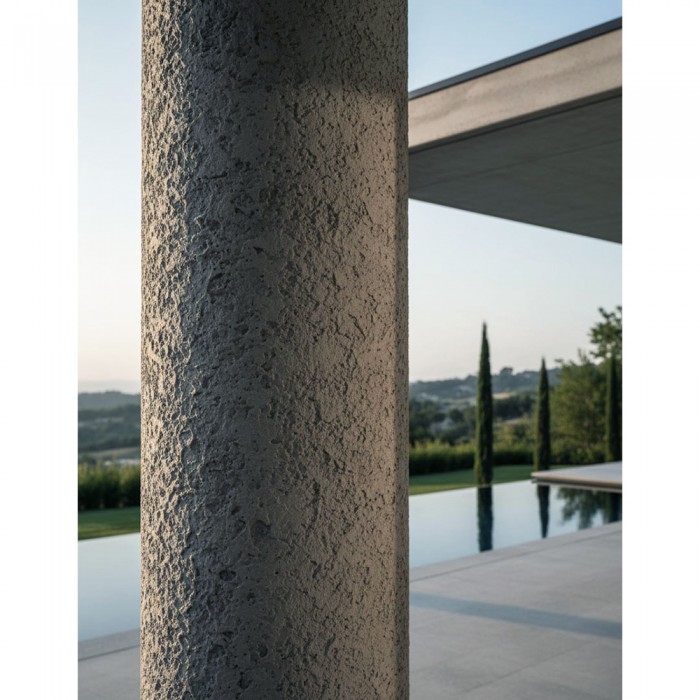Πάνελ Εύκαμπτης Πέτρας 600×1200mm NewPlan Star Moon Stone Medium Grey 114050