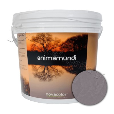 Διακοσμητικό Επίχρισμα Νερού Τεχνοτροπίας με Εφέ Περλέ Σκυροδέματος Base Gold 1Lt NOVACOLOR ANIMAMUNDI AMG15653