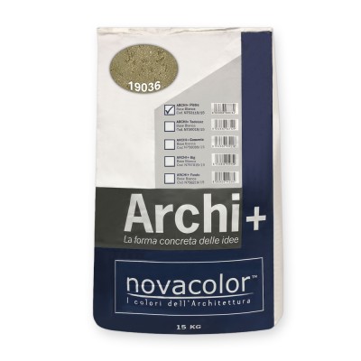 Ανάγλυφη Τεχνοτροπία Τοίχου Mε Εφέ Πέτρας 15kg Novacolor Archi + Pietra Intonachino 19036