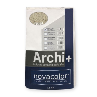 Ανάγλυφη Τεχνοτροπία Τοίχου Mε Εφέ Πέτρας 15kg Novacolor Archi + Pietra Intonachino 19045