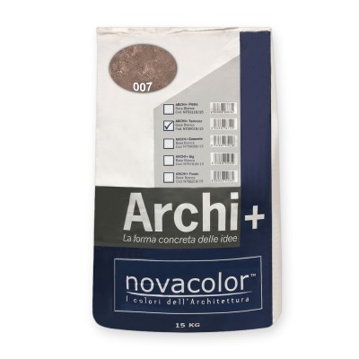 Ανάγλυφη Τεχνοτροπία Τοίχου Mε Εφέ Μαρμάρου 15kg Novacolor Archi + Tadelakt 007