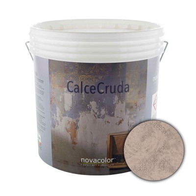 Διακοσμητικό Επίχρισμα Νερού Τεχνοτροπίας για Ανάγλυφο  φυσικό φινίρισμα 20kg NOVACOLOR CALCECRUDA 16060