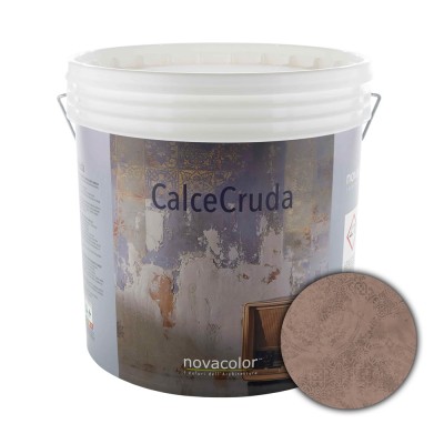 Διακοσμητικό Επίχρισμα Νερού Τεχνοτροπίας για Ανάγλυφο  φυσικό φινίρισμα 20kg NOVACOLOR CALCECRUDA 16062
