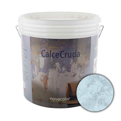 Διακοσμητικό Επίχρισμα Νερού Τεχνοτροπίας για Ανάγλυφο  φυσικό φινίρισμα 20kg NOVACOLOR CALCECRUDA 16064