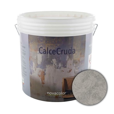 Διακοσμητικό Επίχρισμα Νερού Τεχνοτροπίας για Ανάγλυφο  φυσικό φινίρισμα 20kg NOVACOLOR CALCECRUDA 17029