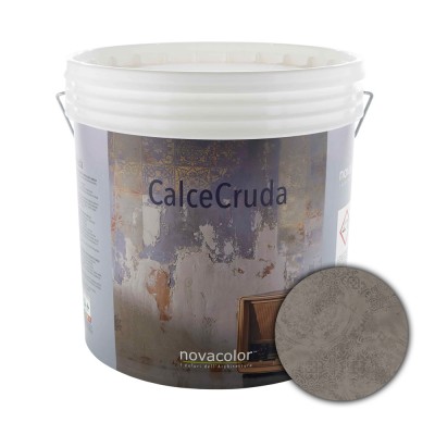 Διακοσμητικό Επίχρισμα Νερού Τεχνοτροπίας για Ανάγλυφο  φυσικό φινίρισμα 20kg NOVACOLOR CALCECRUDA 20500