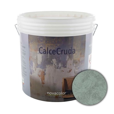 Διακοσμητικό Επίχρισμα Νερού Τεχνοτροπίας για Ανάγλυφο  φυσικό φινίρισμα 20kg NOVACOLOR CALCECRUDA 20505