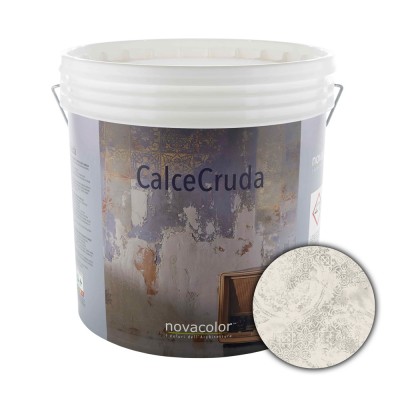 Διακοσμητικό Επίχρισμα Νερού Τεχνοτροπίας για Ανάγλυφο  φυσικό φινίρισμα 20kg NOVACOLOR CALCECRUDA 20510