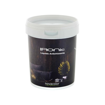 Οξειδωτής για Δημιουργία Τεχνοτροπίας Εφέ Σκουριάς Σιδήρου 1lt Novacolor IRONic Liquido Antichizzante N391001