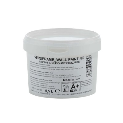 Οξειδωτής για Δημιουργία Τεχνοτροπίας Εφέ Οξείδωσης Πράσινου Χαλκού 0.5lt Novacolor Verderame_WP Liquido Antichizzante N393001