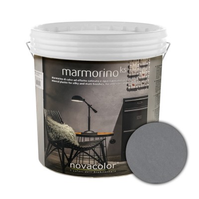 Διακοσμητικό Επίχρισμα Τεχνοτροπίας Σατινέ με Σκόνη Μαρμάρου για εφέ μαρμάρου για εσωτερικούς και εξωτερικούς χώρους 1Kg NOVACOLOR MARMORINO KS MKS15132