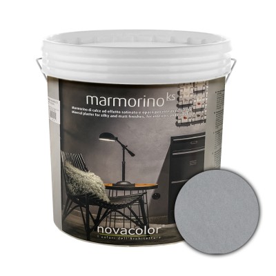 Διακοσμητικό Επίχρισμα Τεχνοτροπίας Σατινέ με Σκόνη Μαρμάρου για εφέ μαρμάρου για εσωτερικούς και εξωτερικούς χώρους 1Kg NOVACOLOR MARMORINO KS MKS15137