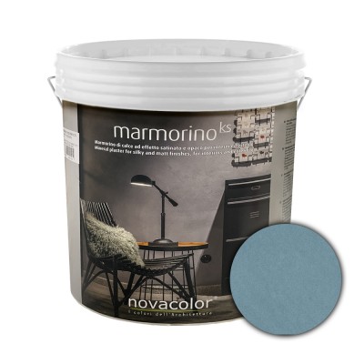 Διακοσμητικό Επίχρισμα Τεχνοτροπίας Σατινέ με Σκόνη Μαρμάρου για εφέ μαρμάρου για εσωτερικούς και εξωτερικούς χώρους 1Kg NOVACOLOR MARMORINO KS MKS20131