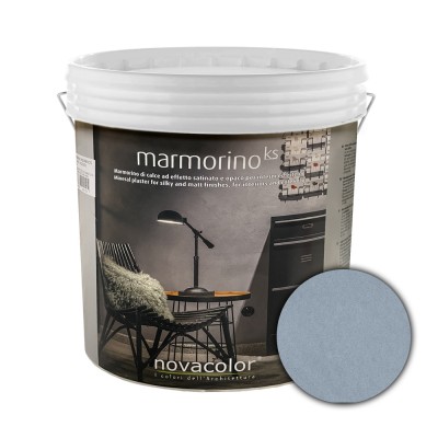 Διακοσμητικό Επίχρισμα Τεχνοτροπίας Σατινέ με Σκόνη Μαρμάρου για εφέ μαρμάρου για εσωτερικούς και εξωτερικούς χώρους 1Kg NOVACOLOR MARMORINO KS MKS20132