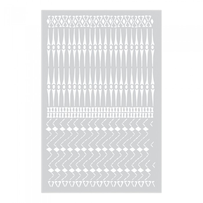 Stencil Τεχνοτροπίας για Διακόσμηση Τοίχου 53x84cm Novacolor Imany Tapestry NC6333