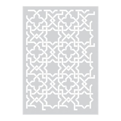 Stencil Τεχνοτροπίας για Διακόσμηση Τοίχου 53x78cm Novacolor Infinity Trellis NC6334