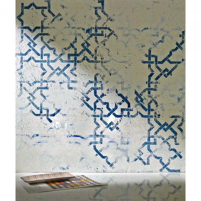 Stencil Τεχνοτροπίας για Διακόσμηση Τοίχου 53x78cm Novacolor Infinity Trellis NC6334