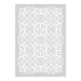Stencil Τεχνοτροπίας για Διακόσμηση Τοίχου 53x78cm Novacolor Isabella Tile NC6350