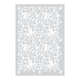 Stencil Τεχνοτροπίας για Διακόσμηση Τοίχου 53x79cm Novacolor Jameela Vine NC6260