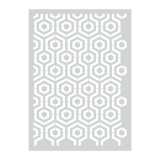 Stencil Τεχνοτροπίας για Διακόσμηση Τοίχου 53x76cm Novacolor Kami Tile NC6336
