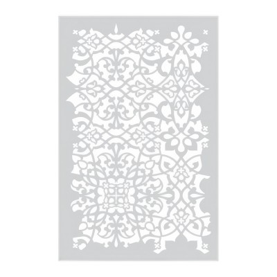 Stencil Τεχνοτροπίας για Διακόσμηση Τοίχου 52x85cm Novacolor Palace Trellis NC6146