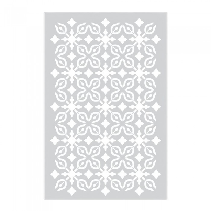 Stencil Τεχνοτροπίας για Διακόσμηση Τοίχου 53x84cm Novacolor Petra Tile NC6365