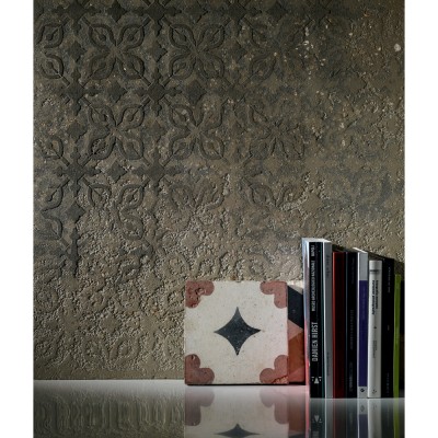 Stencil Τεχνοτροπίας για Διακόσμηση Τοίχου 53x84cm Novacolor Petra Tile NC6365