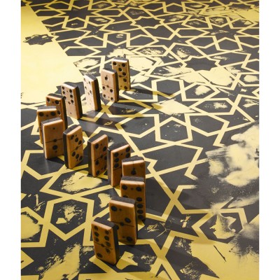 Stencil Τεχνοτροπίας για Διακόσμηση Τοίχου 54x79cm Novacolor Rabat Allover NC6304