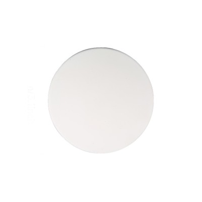 Προστατευτικό Αυτοκόλλητο Τοίχου Πόρτας από Σιλικόνη Στρόγγυλο Λευκό Ø8cm