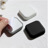 Προστατευτικό Αυτοκόλλητο Τοίχου Πόρτας από Σιλικόνη Τετράγωνο Μαύρο 3.5x3.5cm