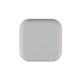 Προστατευτικό Αυτοκόλλητο Τοίχου Πόρτας από Σιλικόνη Τετράγωνο Γκρι 3.5x3.5cm